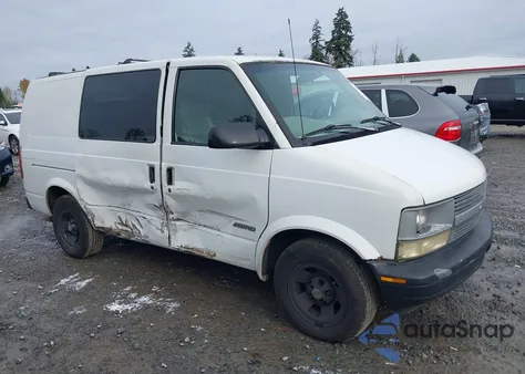 2002 Chevrolet Astro из США, поврежденный, VIN 1GCDM19X52B121089